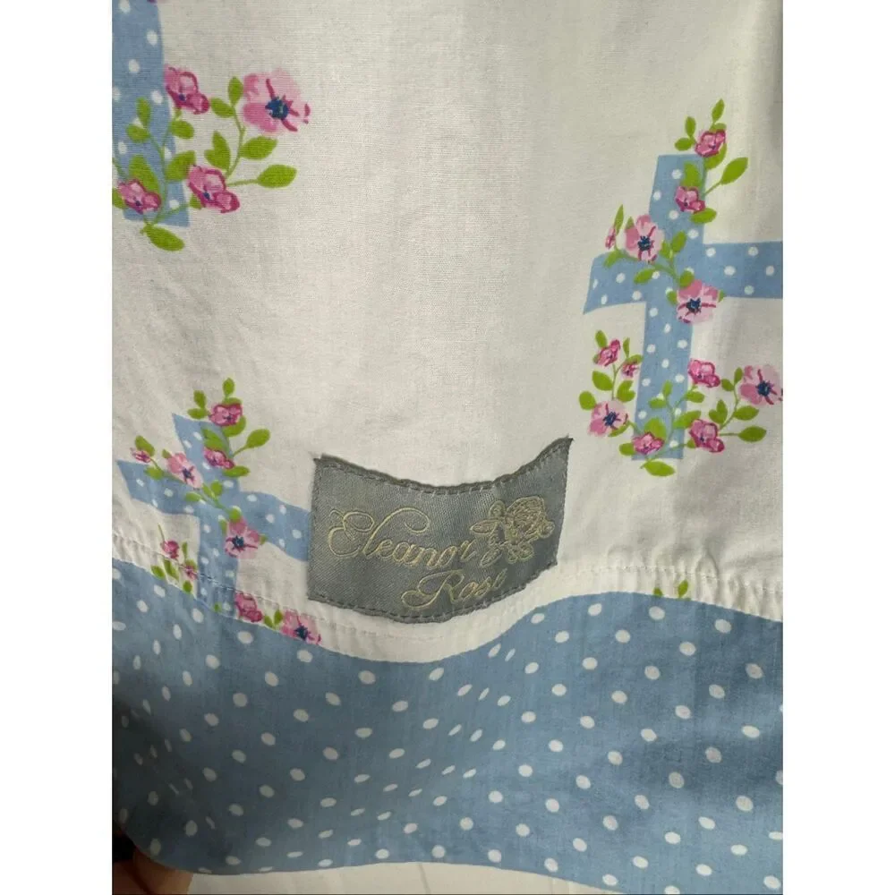 Eleanor Rose Girls Floral Cross Dress Size 6/7